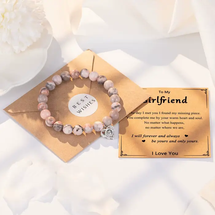 Bracelet je t'aime en 100 langues pour couples