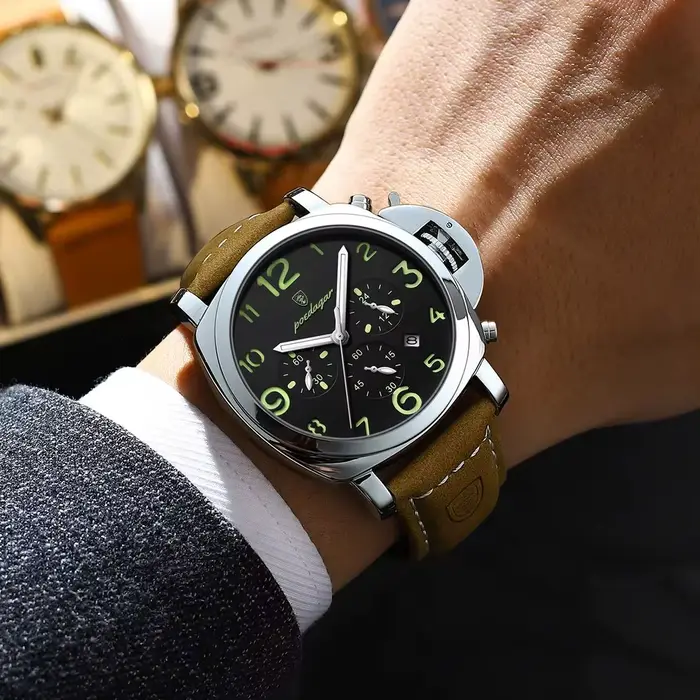 POEDAGAR Montre de luxe pour homme