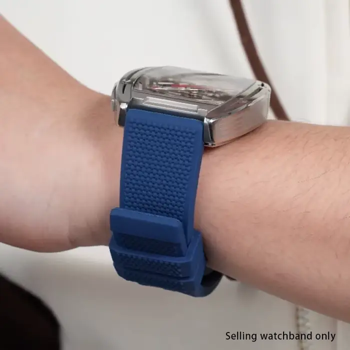 Bracelet en Silicone kaidini pour montres mécaniques élégant et confortable pour homme et femme occasions quotidiennes et spéciales