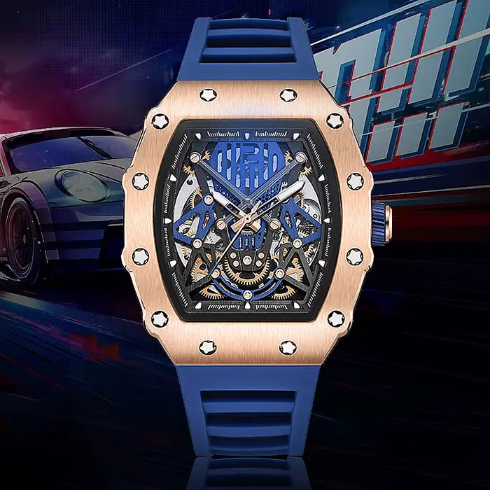 Montre-bracelet mécanique automatique Richard pour homme