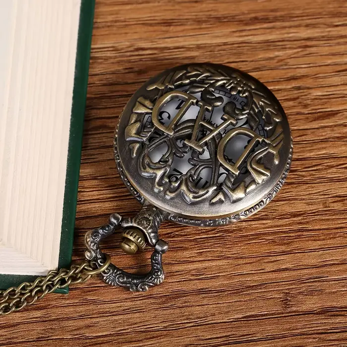 Papa montre de poche père cadeau vintage flip