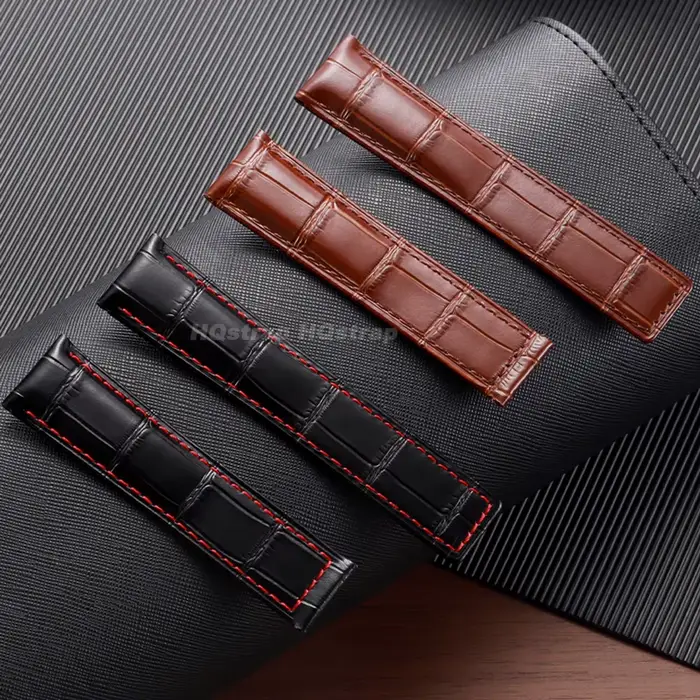 Bracelet de montre en cuir HQstrap pour hommes et femmes polyvalent et élégant à offrir pour occasions formelles et informelles