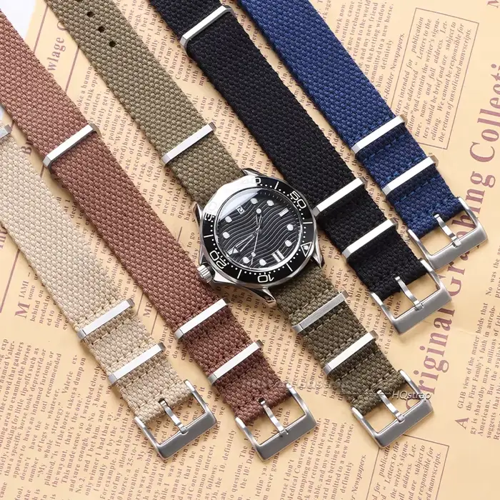 Bracelet de montre en nylon étanche