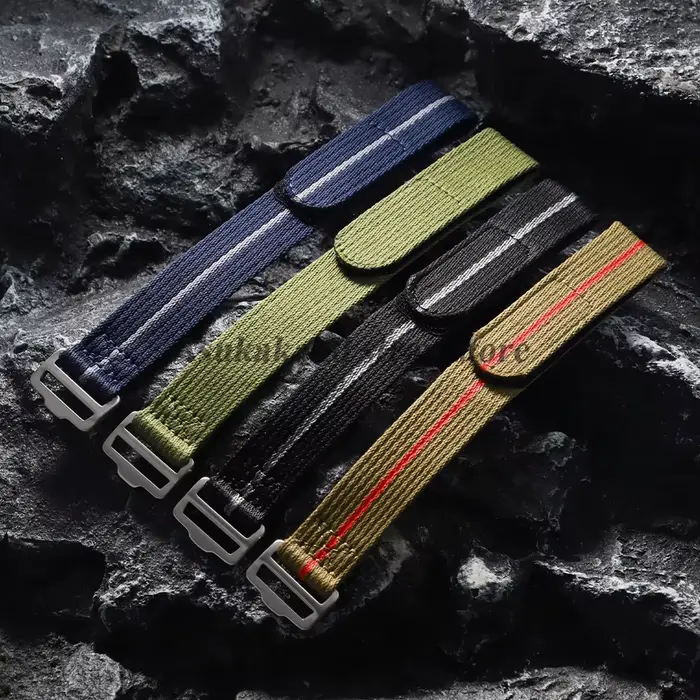 Bracelet de montre en nylon 20mm 22mm pour Seiko
