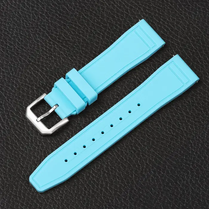 Bracelet de montre en caoutchouc étanche à dégagement rapide