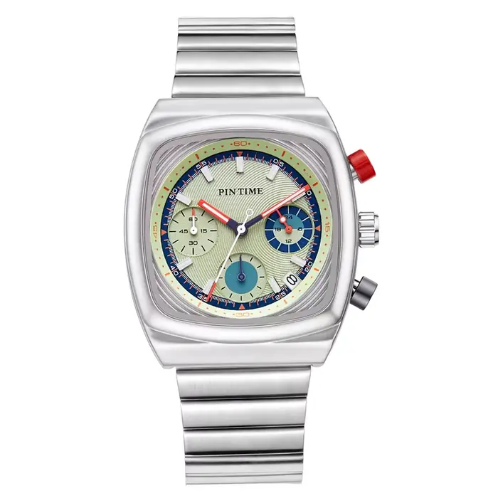 Montre carrée pour homme 2025, nouvelle collection, luxe discret, tendance, montre sport à quartz ha
