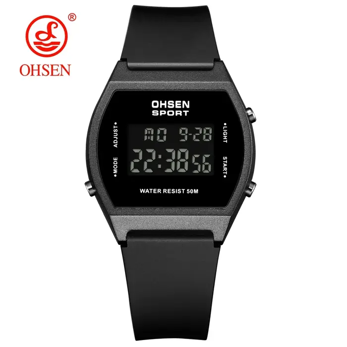 Montres numériques pour femmes blanc mode montre de Sport étanche pour filles reloj mujer électronique dames montre-bracelet réveils
