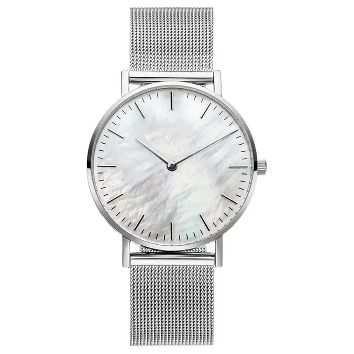 Montres de marque de luxe pour femmes mode métal maille bande analogique Quartz montre-bracelet Simple élégant dames horloge cadeau zegarek damski