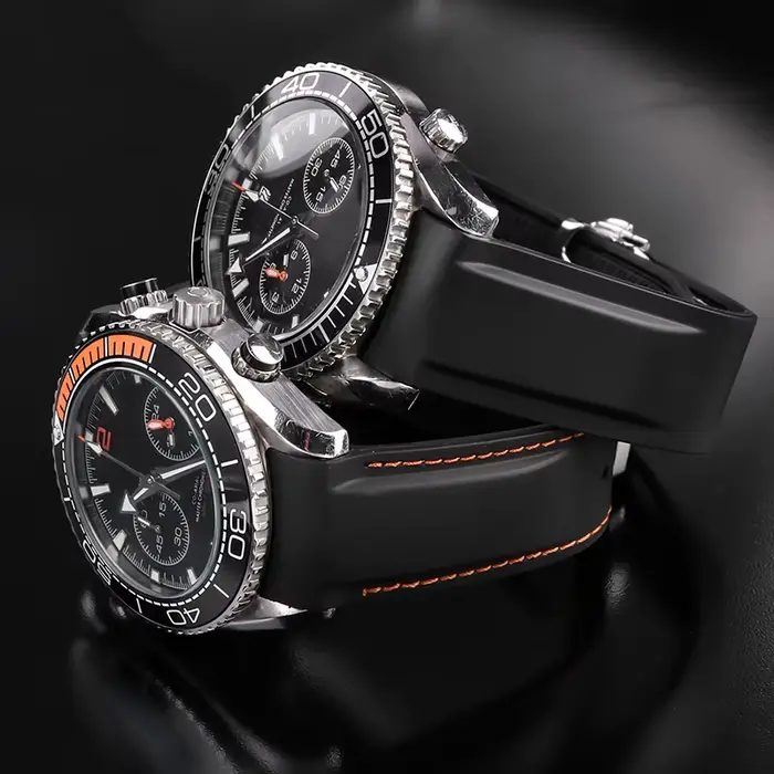 Bracelet de montre en caoutchouc et Silicone