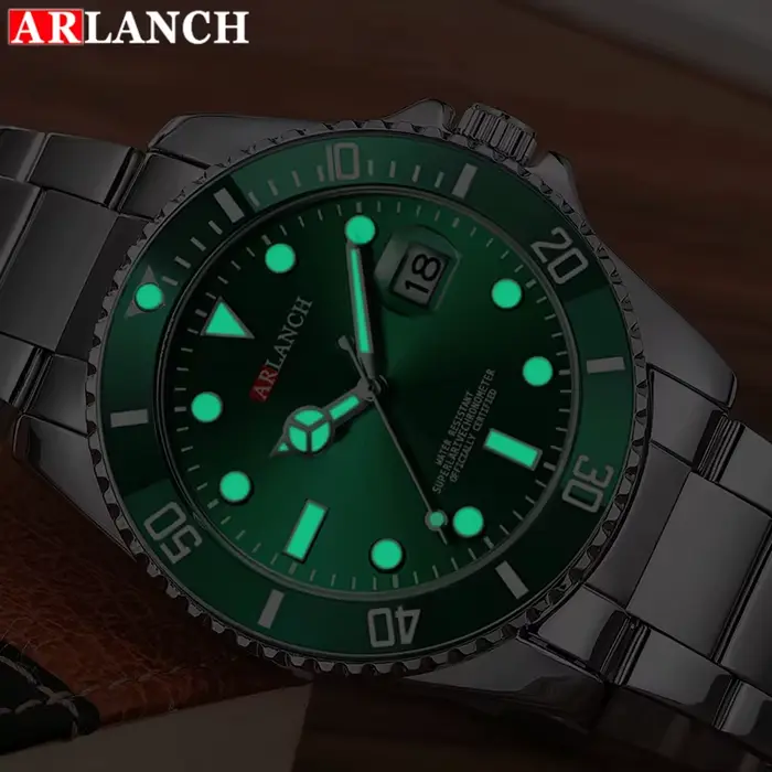 ARLANCH vente chaude hommes Quatrz montre Sport