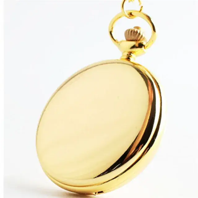 Montre de poche à Quartz lisse