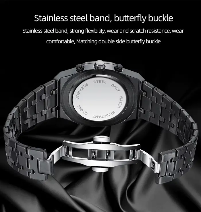 CHENXI Montre de luxe pour hommes d'affaires de marque haut de gamme