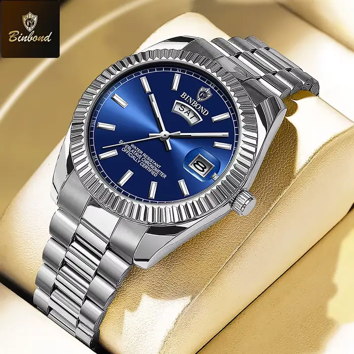 Montre sport de luxe BINBOND pour homme
