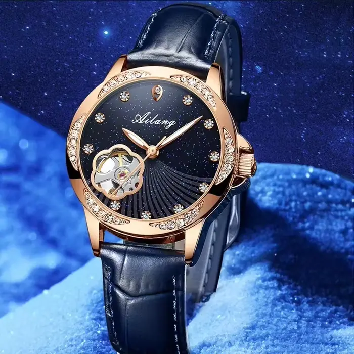 Montre mécanique automatique pour femme
