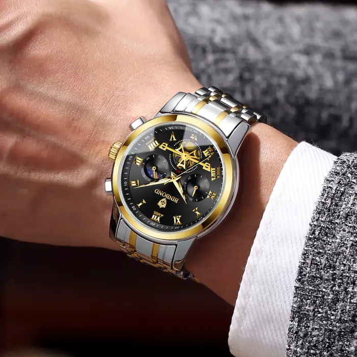 Montres chronographes pour hommes BINBOND