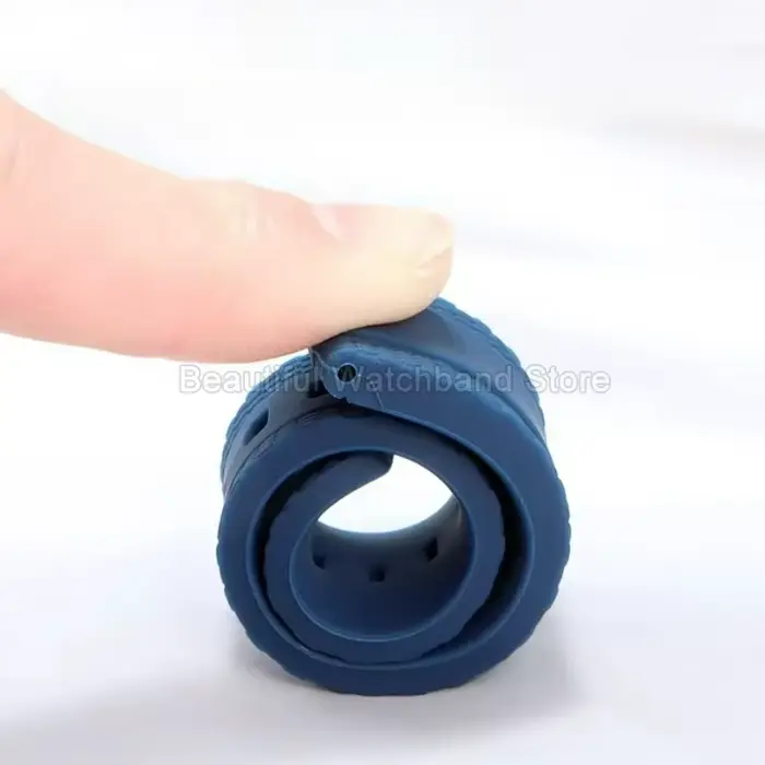 Bracelet de montre en caoutchouc et Silicone