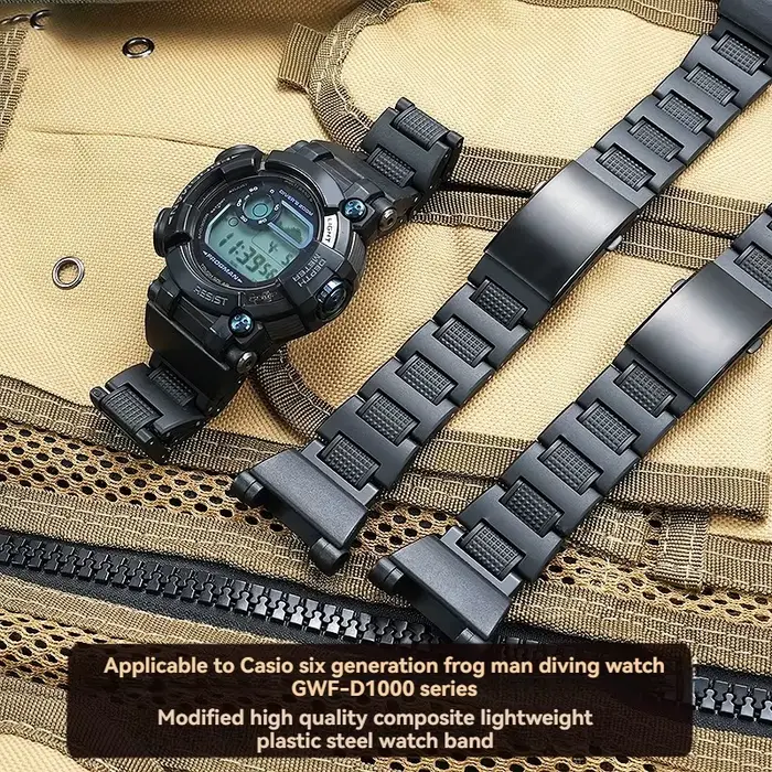 Montre de plongée robuste et élégante avec bracelet en caoutchouc pour hommes aventuriers occasions spéciales plongée alpinisme