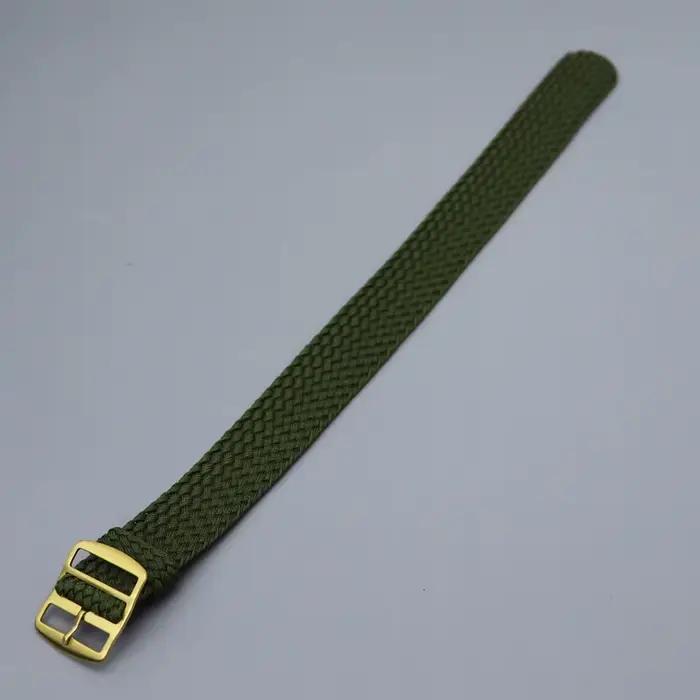 Bracelet de montre en nylon tressé Perlon