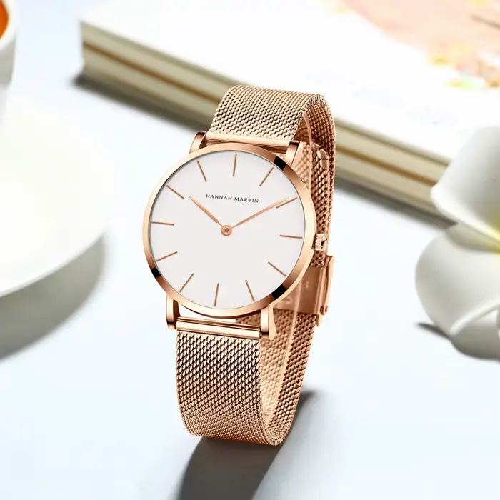 Montre à quartz étanche pour femme