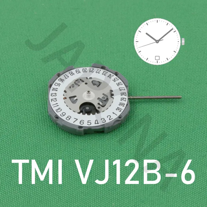 MOVtend Japon TMI VJ12B-6 mouvement VJ12B