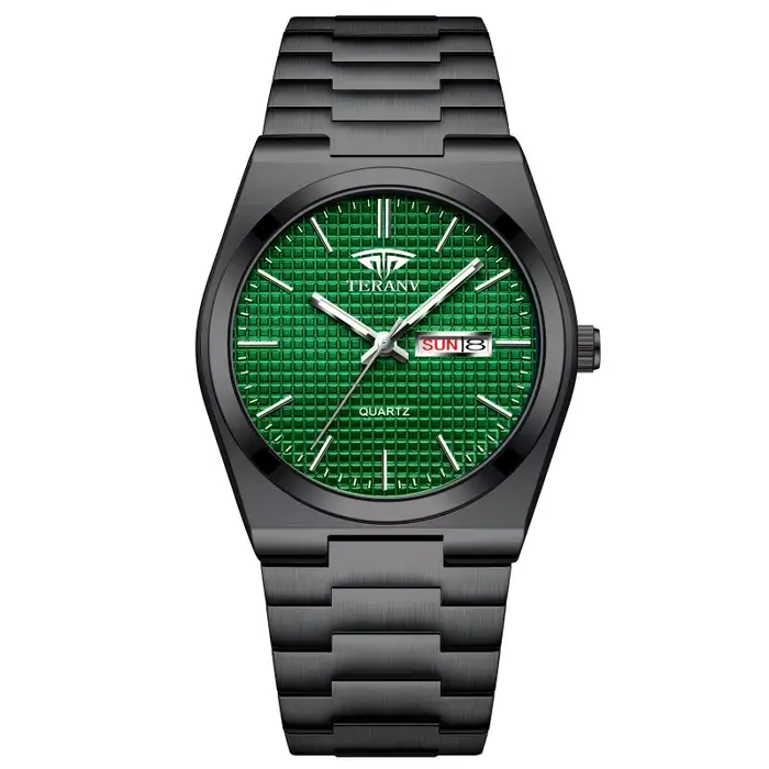 Montre pour homme, montre à quartz entièrement automatique