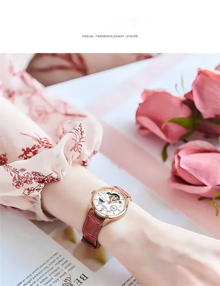 Montre automatique mécanique pour femme de la marque AILANG