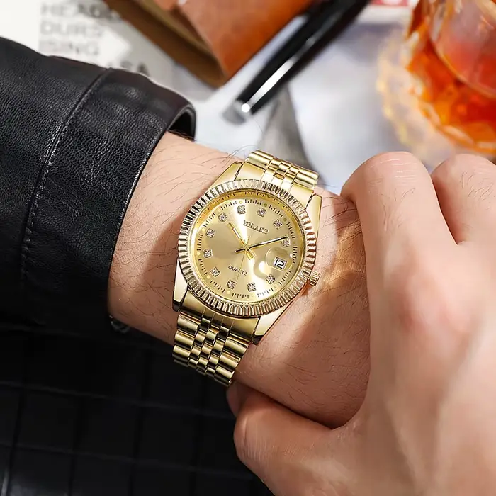 Livraison directe 2020 produits les plus vendus montres à Quartz pour hommes en acier marque de luxe de qualité supérieure zegarek meski relógios masculino