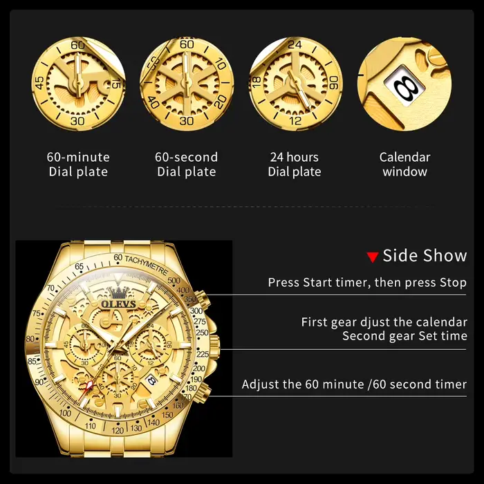 OLEVS 9913 montres pour hommes