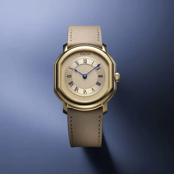 Montre à quartz The Arbiter en forme de barillet avec mouvement Miyota, boîtier en acier 27,5 mm de 