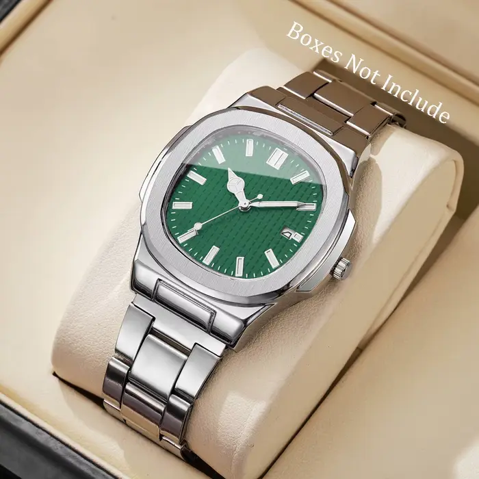 Montre yolako carrée de luxe homme quartz avec fermoir pliant pour occasions spéciales et mode décontracté