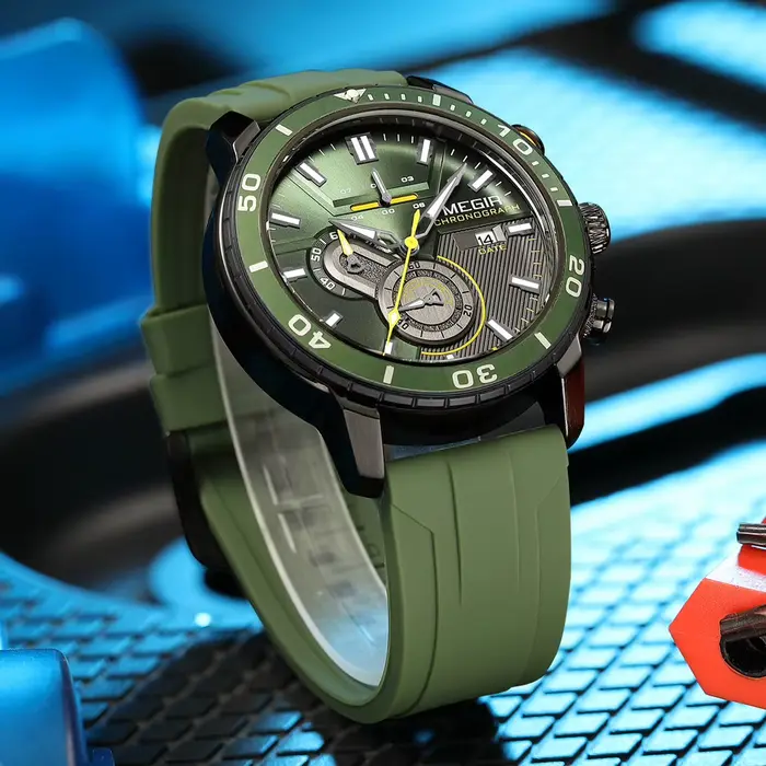 MEGIR hommes montre-bracelet mode Quartz