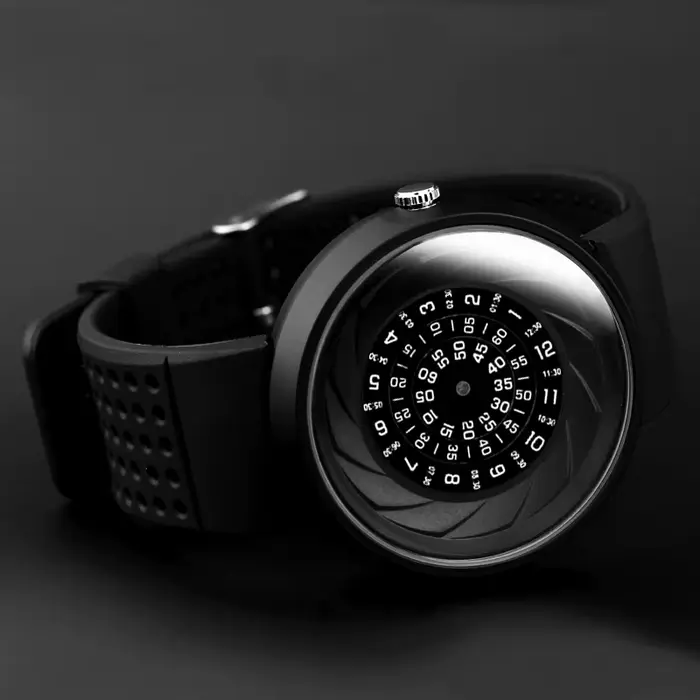 Montre-bracelet numérique Enmex pour homme, design industriel créatif, sportive et tendance, à quart