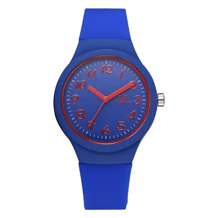 Montre-bracelet à quartz avec bracelet en silicone pour femme élégante et casual pour diverses occasions et cadeaux spéciaux