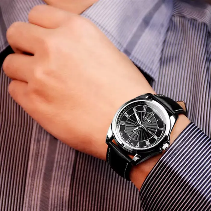 YAZOLE montre à Quartz hommes Top marque montres de luxe horloge montre-bracelet