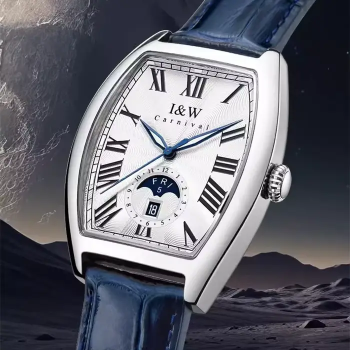 CARNIVAL I & W montres d'affaires mécaniques pour hommes marque de luxe automatique mouvement MIYOTA montres étanche homme Reloj Hombre