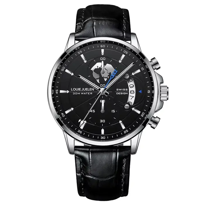 Montres Pour Hommes Montres De Sport Chronographe Étanches Montres à Quartz Pour Hommes Montre En Cu
