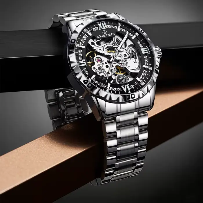 Montre pour homme, entièrement automatique
