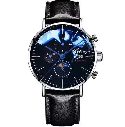 Hommes AILANG montre haut de gamme marque montre automatique hommes mécanique plongeur montres homme