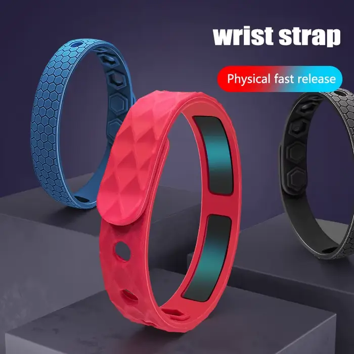 Bracelet en silicone anti-leges pour hommes et femmes