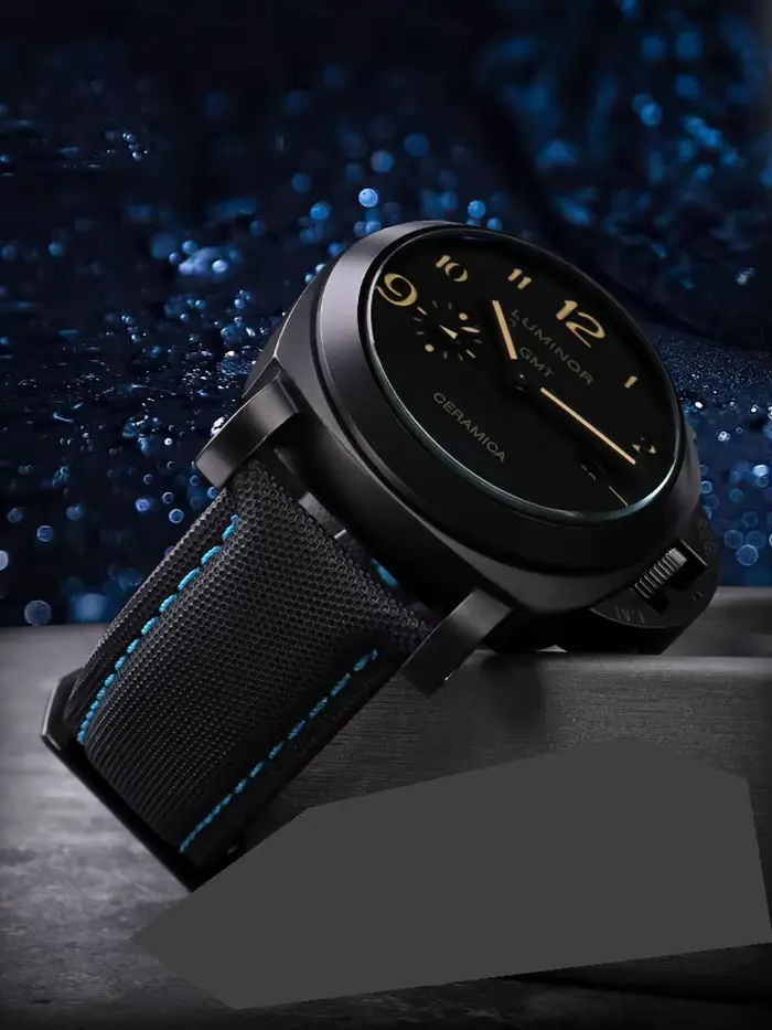 Bracelet de montre en cuir et Nylon