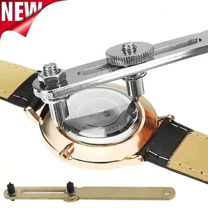 Outils de montre ouvre-montre réglable boîtier arrière presse plus proche dissolvant réparation pour horloger