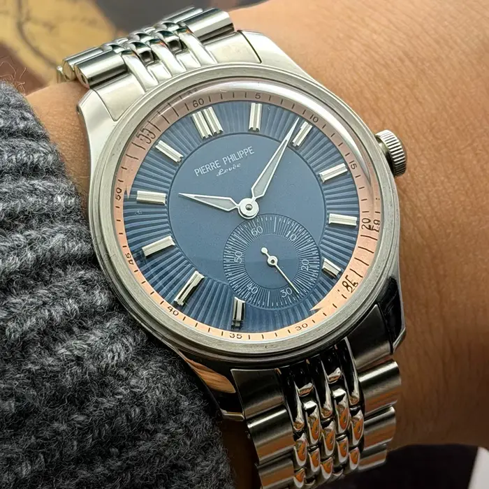 Montre mécanique à remontage manuel pour homme