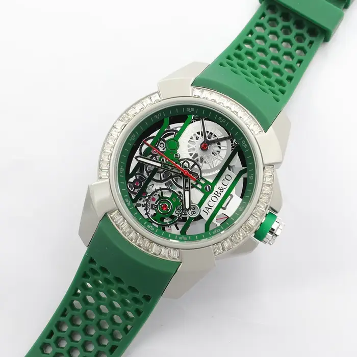 Montres de marque Jacob & Co de qualité supérieure pour hommes avec cadran spécial diamanté